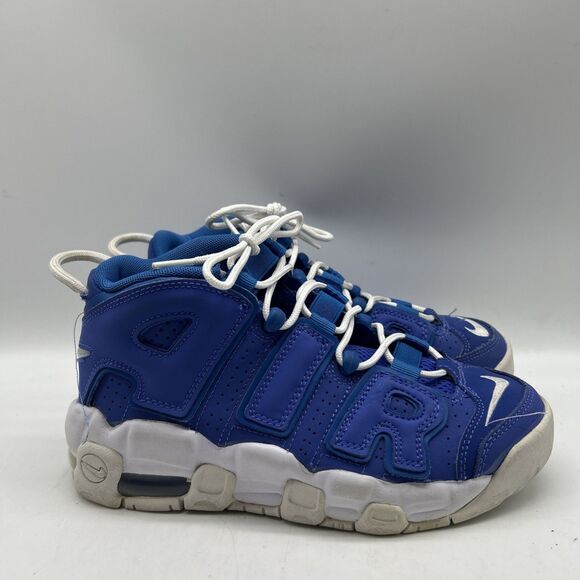 Nike Air More Uptempo 4.5Y Low Medium Blue DM1023-400 GS - Picture 1 of 11